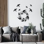Wallity Migration - 2 Accesorio decorativo de metal multicolor